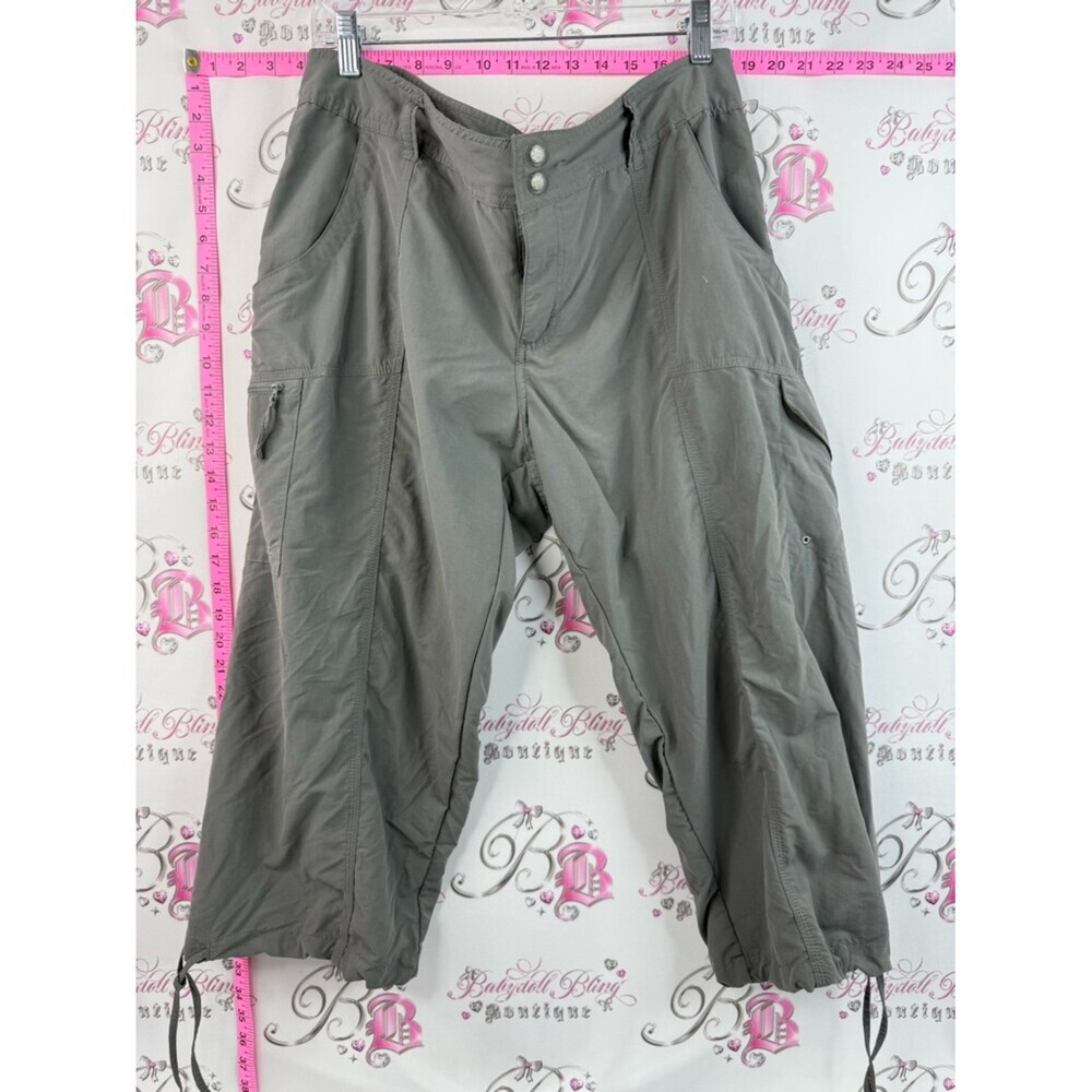 Worldwide sportsman pants capri Casual Drawstring Cargo Pants — Gray